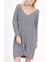Hyfve Cable Knit Sweater Dress