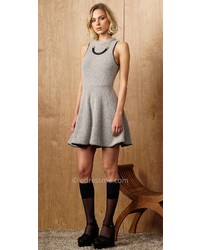 Greylin Mohair Knit Sweater Dress