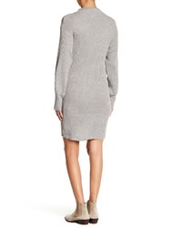 RD Style Turtleneck Ribbed Sweater Dress