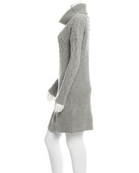 Magaschoni Wool Cashmere Blend Sweater Dress W Tags