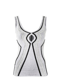 Proenza Schouler Cutout Knitted Vest Top
