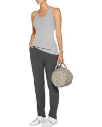 Alexander Wang T By Ribbed Wool And Cashmere Blend Tank