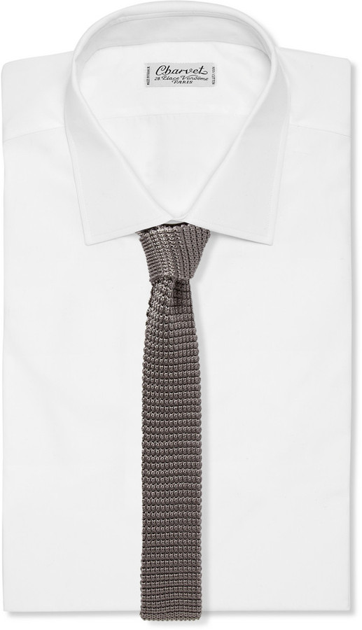 polo knit tie