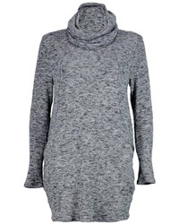 Boohoo Keira Soft Knit Slouchy Tunic With Snood