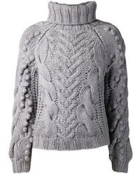 Barbara Bui Cable Knit Sweater