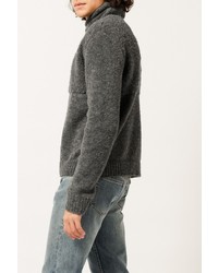 Block Turtleneck Sweater