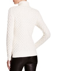 C By Bloomingdales Cable Knit Turtleneck Sweater
