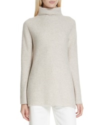 Vince Cashmere Funnel Neck Tunic Sweater