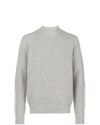 Sacai Funnel Neck Ribbed Sweater