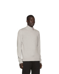 Moncler Grey Maglione Tricot Ciclista Sweater