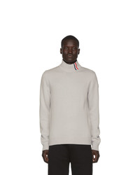 Moncler Grey Maglione Tricot Ciclista Sweater