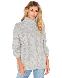 J.o.a. Long Sleeve Turtleneck Sweater
