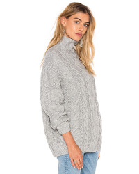 J.o.a. Long Sleeve Turtleneck Sweater
