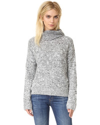 J.o.a. Marled Turtleneck Sweater