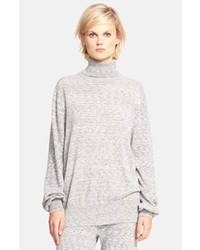 Theory Pristellee Space Dye Cashmere Turtleneck Sweater