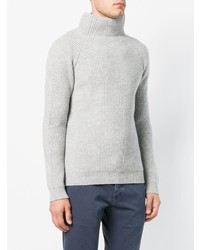 Zanone Ribbed Knit Sweater
