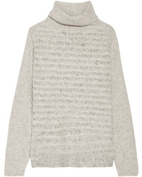 Line Vera Boucl Knit Turtleneck Sweater