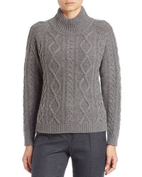 Weekend Max Mara Wool Cable Knit Sweater
