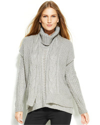Calvin Klein Cable Knit Open Front Sweater Vest