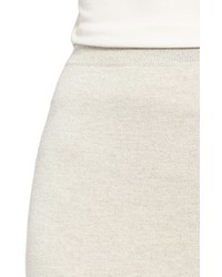 Eileen Fisher Petite Knee Length Wool Crepe Knit Skirt