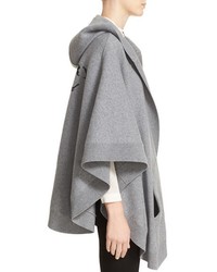 Burberry Carla Hooded Knit Poncho