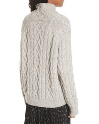 Vince Cable Knit Turtleneck Sweater