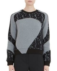 Carven Lace Panel Sweatshirt