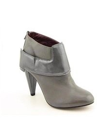 Botkier Jada Gray Boots Ankle Leather Fashion Ankle Boots