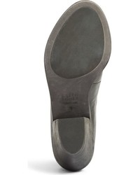 Eileen Fisher Ink Open Toe Block Heel Bootie