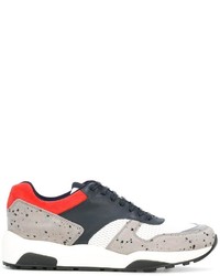 Z Zegna Lace Up Running Sneakers