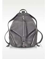 Rebecca Minkoff Dark Grey Leather Julian Backpack