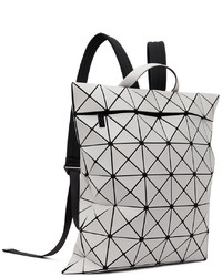 Bao Bao Issey Miyake Grey Flat Pack Backpack