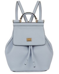 Dolce & Gabbana Sicily Micro Leather Backpack