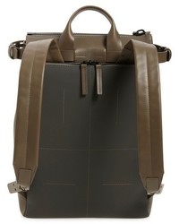Troubadour Rubber Leather Backpack