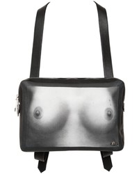 Vivienne Westwood Breast Printed Leather Harness Bag