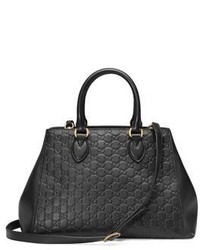 Gucci Gg Soft Leather Top Handle Bag