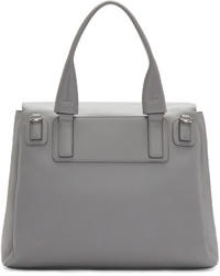 Givenchy Grey Leather Medium Pandora Bag