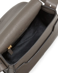 Tom Ford Jennifer Small Leather Shoulder Bag Graphite