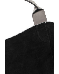 Lanvin Leather Shoulder Bag Gray