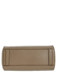 Max Mara Medium Hollywood Leather Handbag Grey