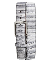 Torino Belts Crocodile Leather Belt
