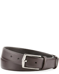 Women's Grey Leather Belts by Burberry 