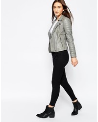 Muu Baa Muubaa Meursault Leather Biker Jacket