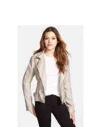 RD Style Research Design Faux Leather Biker Jacket