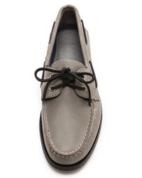 Sperry Ao Classic Boat Shoes On Black Sole