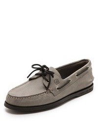Sperry Ao Classic Boat Shoes On Black Sole