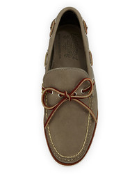 Eastland Made In Maine Yarmouth Leather Boat Shoe Charcoal