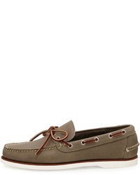 Eastland Made In Maine Yarmouth Leather Boat Shoe Charcoal