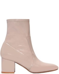 Valentino 60mm Stretch Faux Patent Leather Boots