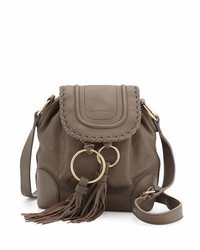 See by Chloe Polly Leather Flap Bucket Bag
